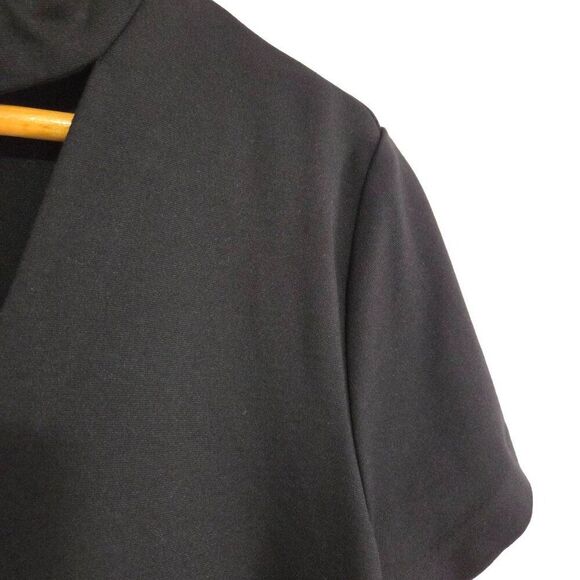 EUC SANCTUARY LITTLE BLACK DRESS V NECK WITH CHOKER SIZE LARGE - Picture 7 of 13